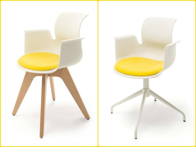 Constantin Grcic Pro Modern Chairs Floetotto White Sun Yellow Resized