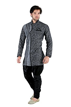 Erkek Keten Kurta Pijama Takımı