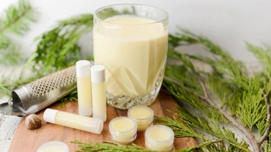 lip balm diy χριστουγεννιάτικα δώρα