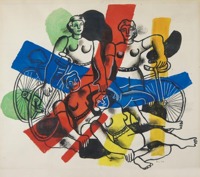 ζωγράφος Fernand Leger κυβισμός έργα τέχνης