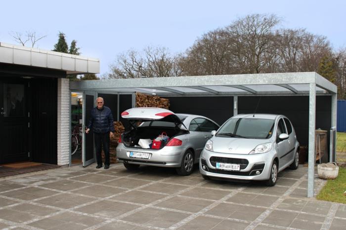 μεταλλικές ιδέες carport