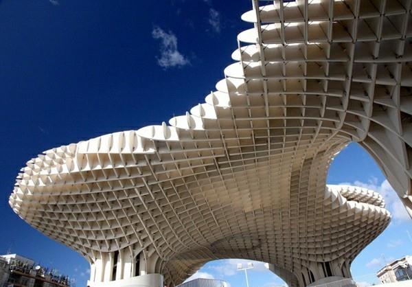 metropol parasol sevilla bionics παραδείγματα αρχιτεκτονικής