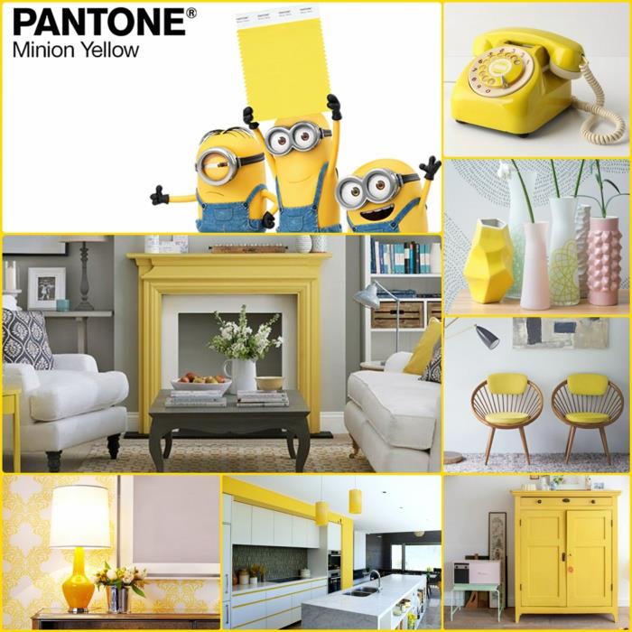 minions pantone χρώματα trending χρώματα κίτρινες ιδέες