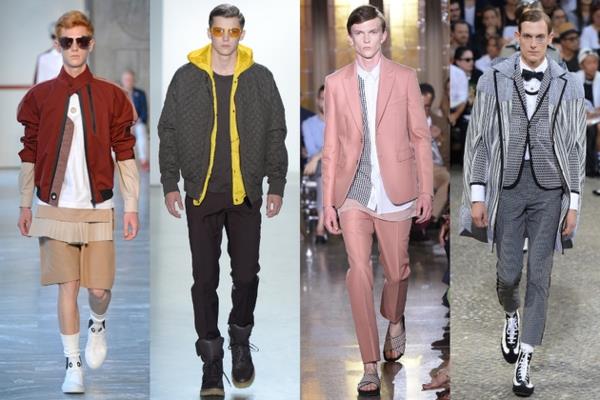 ανδρικά ρούχα τάση χρώματα τάσεις μόδας ss 2015 συμβουλές μόδας άνδρες