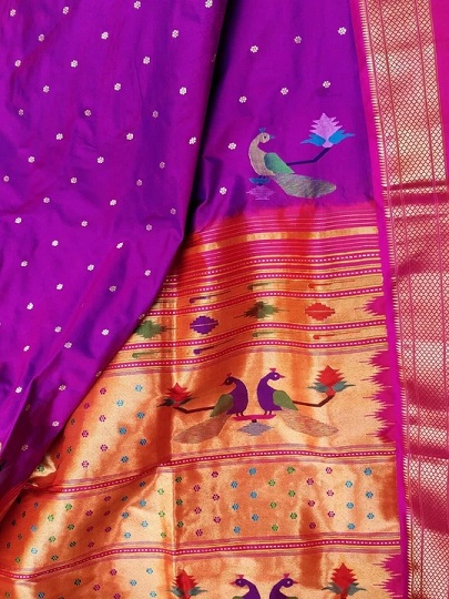 Povas Paithani Saree