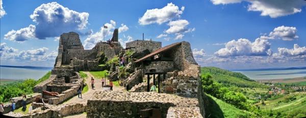 Balaton Lake Szigliget κάστρο balaton