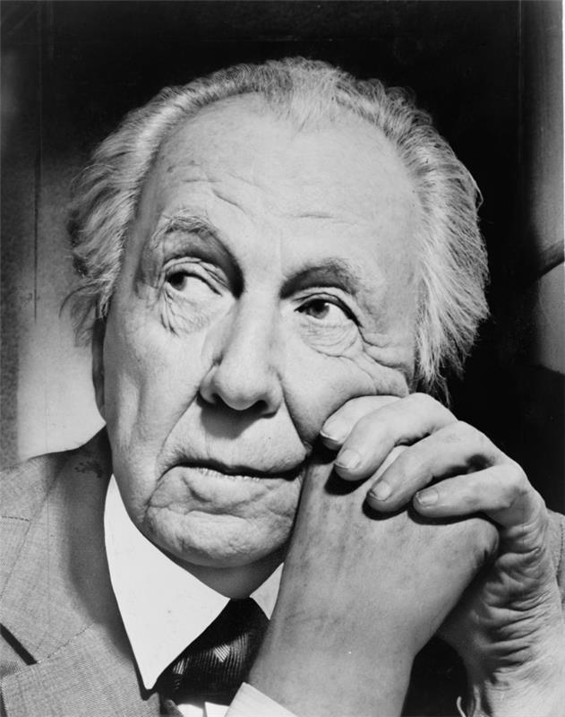 πορτρέτο του Frank Lloyd Wright