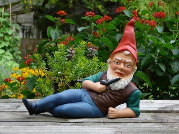 ιδέες για καπνιστό κήπο gnome pot