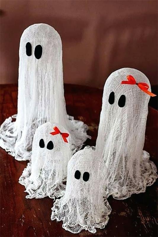 cheesecloth ghosts tinker halloween ιδέες διακόσμησης