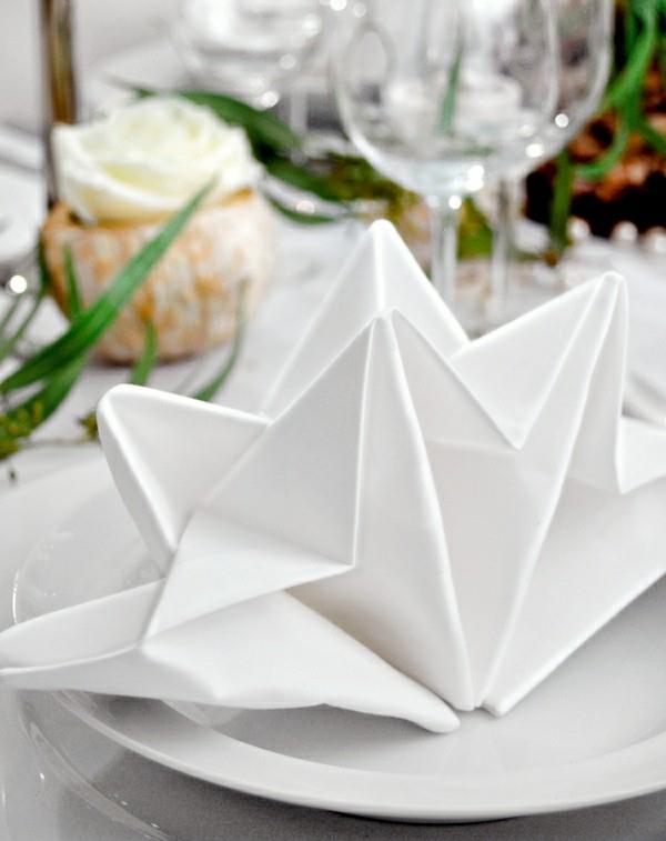 τεχνική δίπλωσης χαρτοπετσέτας τεχνική origami