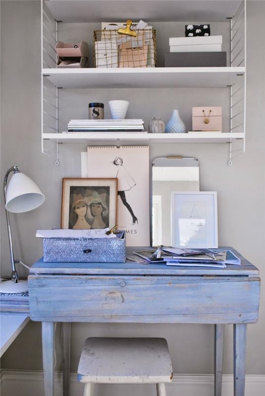 shabby chic έπιπλα φανταχτερό γραφείο στο σπίτι γραφείο