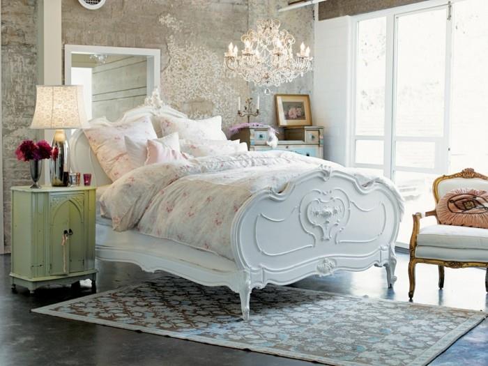 shabby chic έπιπλα υπνοδωμάτιο με ρομαντική αίσθηση