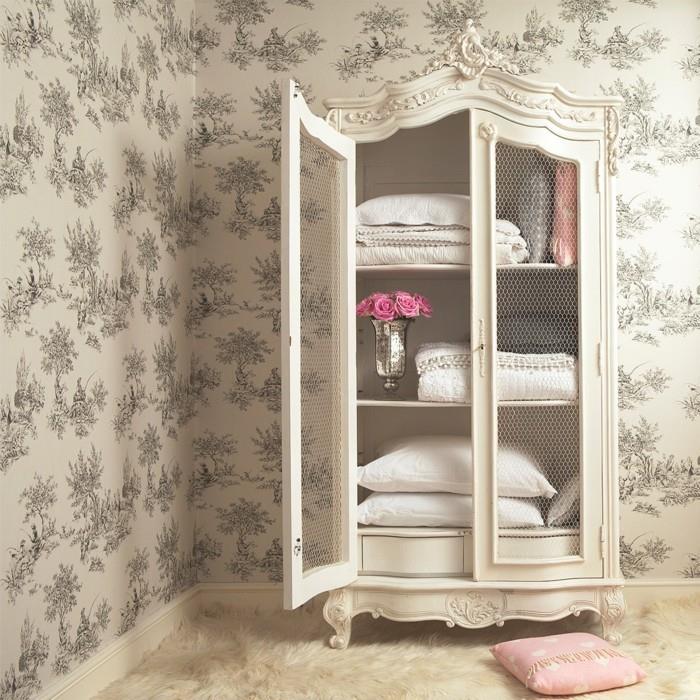 shabby chic έπιπλα όμορφη διαφάνεια πόρτες