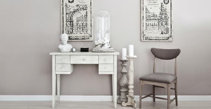 Shabby chic φτιάξτε μόνοι σας έπιπλα διακοσμητικά αντικείμενα ξύλινοι κάτοχοι κεριών κομψά αξεσουάρ σπιτιού