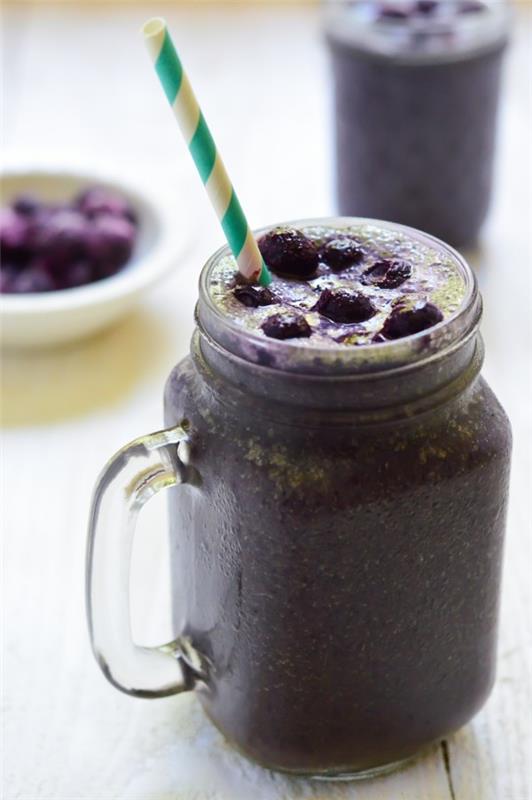 smoothie με μούρο acai