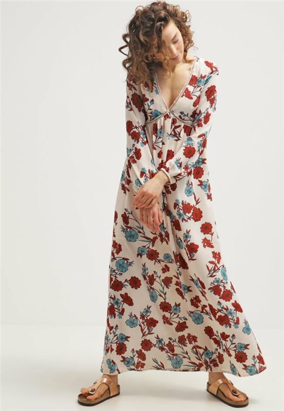 καλοκαιρινά φορέματα καλοκαιρινό φόρεμα floral maxi φόρεμα