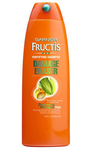 „Garnier Fructis Damage Eraser“ stiprinantis šampūnas