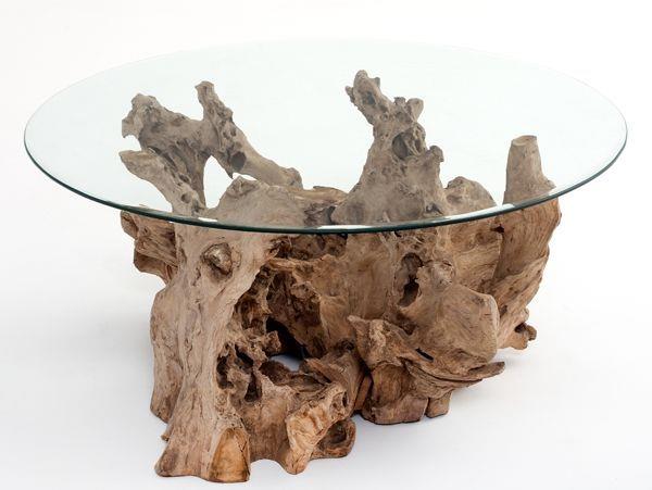 τραπέζι driftwood driftwood deco διαφανές