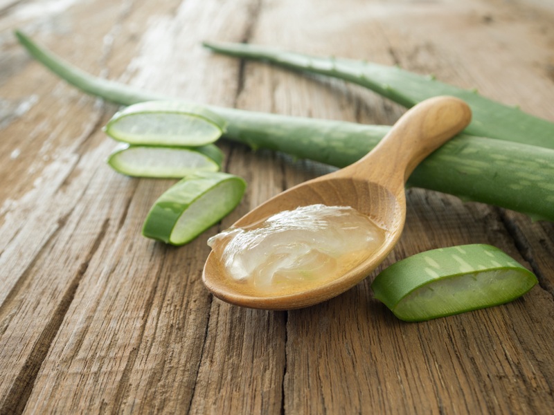 Kepek için Aloe Vera