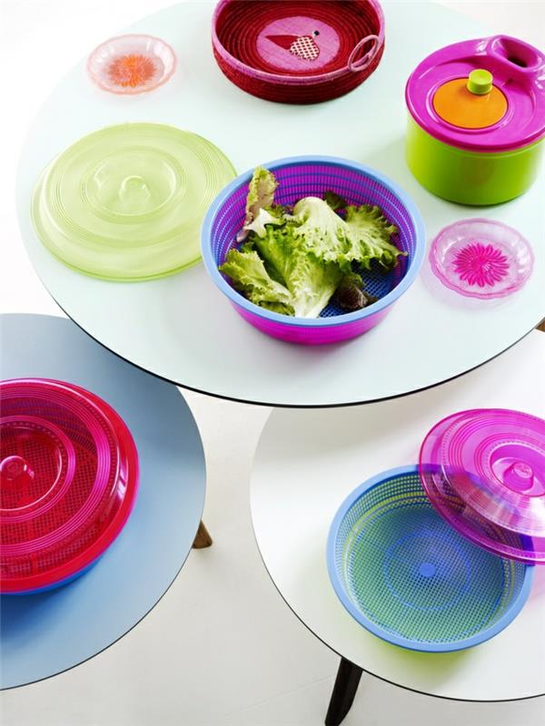 tupperware σαλάτα spinner χρωματιστό σαλάτα spinner tupper