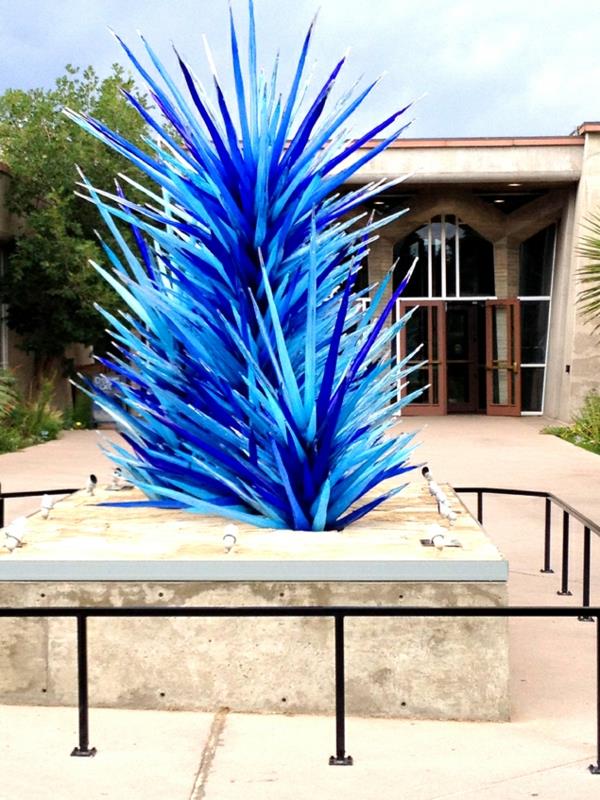 τοπίο chihuly βοτανικός κήπος μπλε έμπνευση