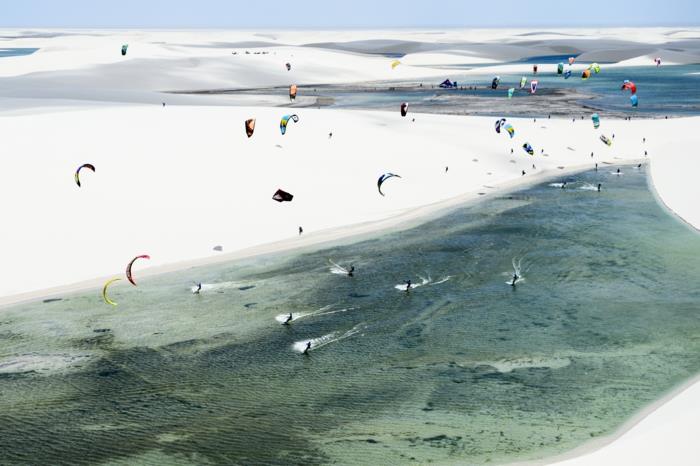 Litesois Maranhenses φυσικό πάρκο λιμνοθάλασσες kitesurf