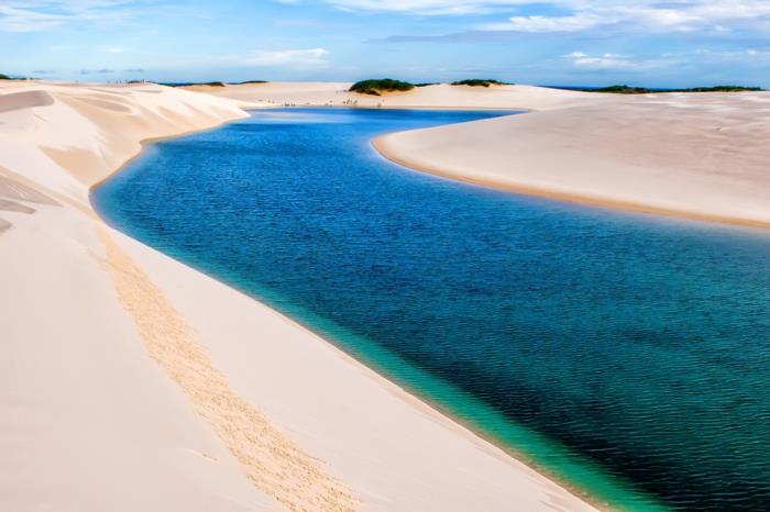 Μπλε λιμνοθάλασσες Lençois Maranhenses