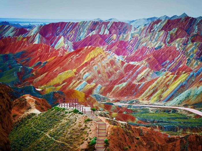 παγκόσμιο ταξίδι Κίνα zhangye danxia ταξιδιωτικός προορισμός Ασία