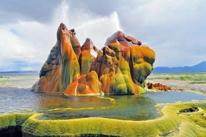 παγκόσμιο ταξίδι ΗΠΑ nevada fly ράντσο geyser προορισμός ταξιδιού